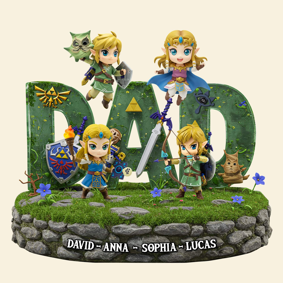 Legend Dad Plaque Personalized Gifts For Dad 02qhtn220425-Homacus