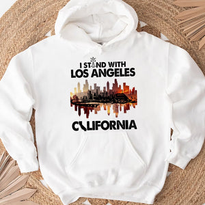 Stand With Los Angeles Shirt 01xqtn110125-Homacus