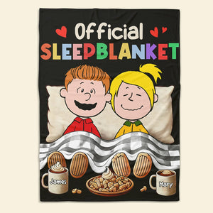 Personalized Gifts For Couple Blanket 05ohtn161224hh Official Sleep Blanket-Homacus