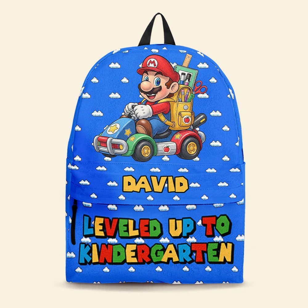 Level Up Backpack – Personalized Gifts For Kids 04hutn140625-Homacus