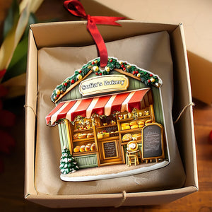 Personalized Gifts For Baker Christmas Ornament, Baking Store 02tgmh151124-Homacus