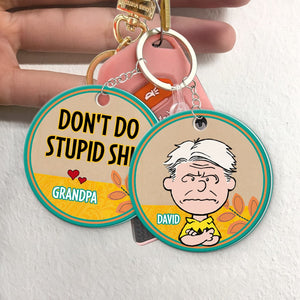 Personalized Gifts For Grandpa Keychain 02acdt280624hh-Homacus