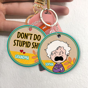 Personalized Gifts For Grandma Keychain 03acdt280624hh-Homacus