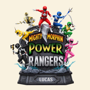 Power Squad Plaque - Personalized Gifts For Movie Fans 01qhtn060625-Homacus