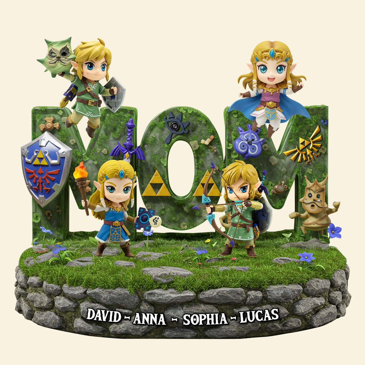 Legend Mom Plaque Personalized Gifts For Mom 01qhtn220425-Homacus