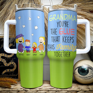 Personalized Gifts For Grandma Tumbler You're The Glue 05htqn260224da-Homacus