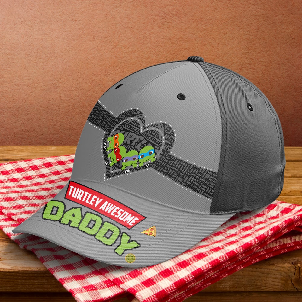 Turtle Dad Classic Cap - Personalized Gifts For Father 01htmh220524-Homacus