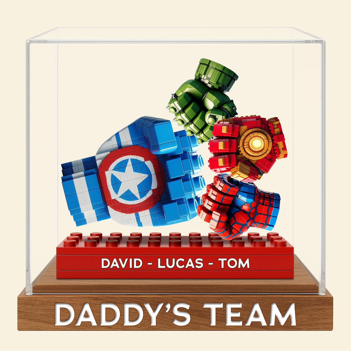 Daddy’s Holiday Dream Team – Custom Christmas Gifts From The Kids 03ohtn120525-Homacus