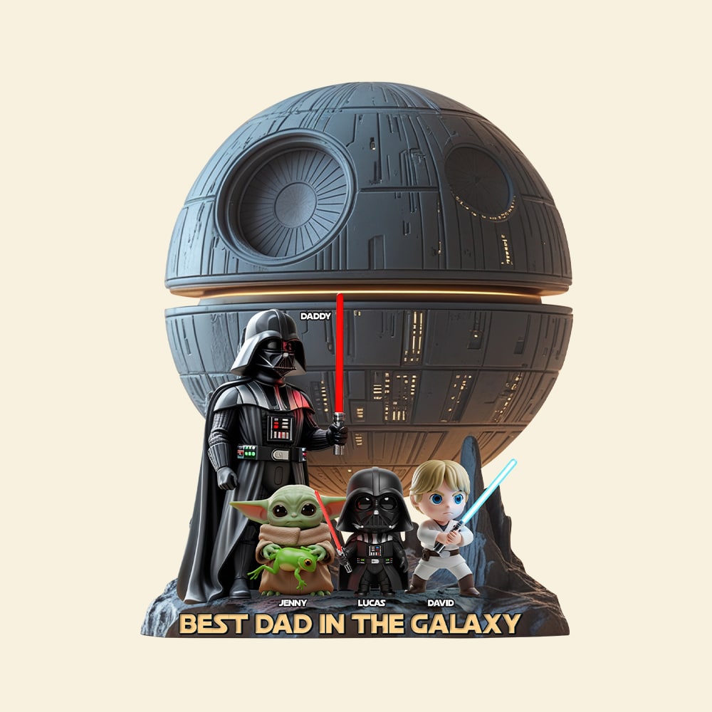 Best Dad Acrylic Plaque – Personalized Christmas Gifts For Dad 02qhtn100425-Homacus