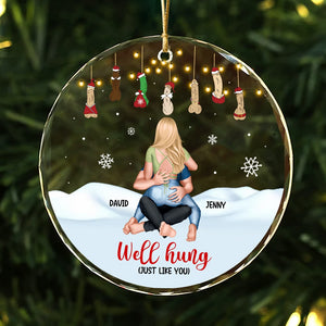 Naughty Couple Ornament - D*ck Light - Personalized Gifts For Couple-Homacus