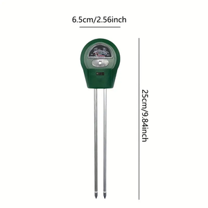 3-in-1 Soil Tester: Moisture, pH, and Light Meter for Household Plants & Gardening 03acxx161224-Homacus