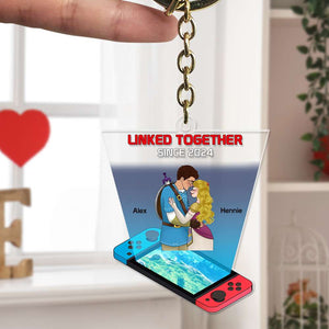 Personalized Gifts For Couples Acrylic Keychain 02TOLU031224HG-Homacus