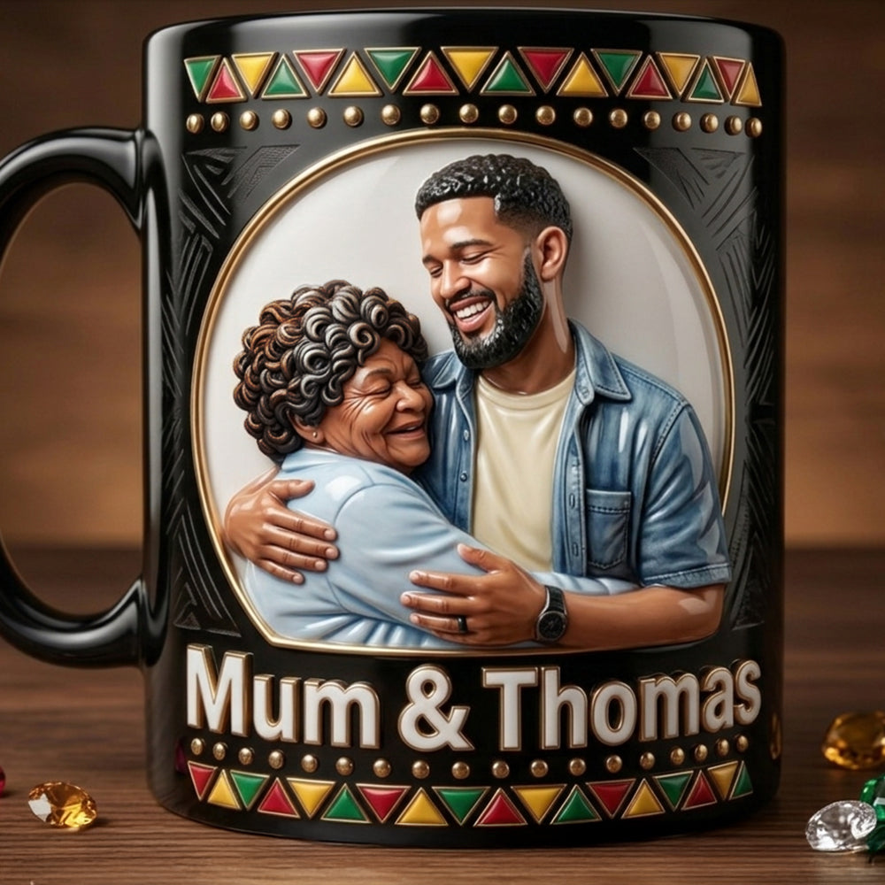 Dope Black Mom Magic Mug - Custom Photo Gifts For Mothers 01hudh140426-Homacus