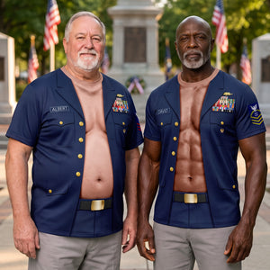 Proud Coastal Service Military Shirt – Personalized Gifts For Veterans 04huqn070826