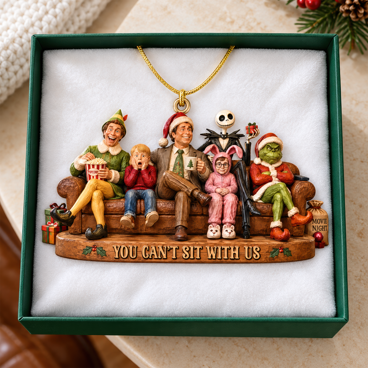Holiday Legends Gathering Ornament - Personalized Gift For Christmas 04NAQN081026-Homacus