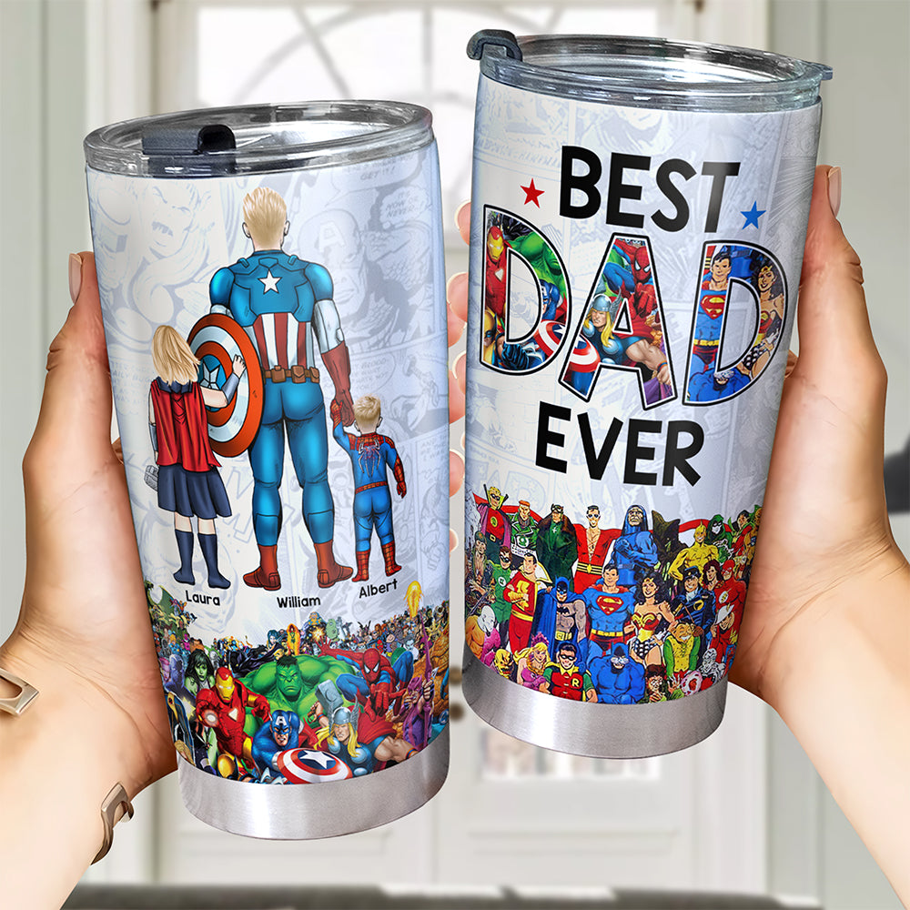 Personalized Gifts For Dad Tumbler, Best Dad Story 032qhqn200325pa-Homacus