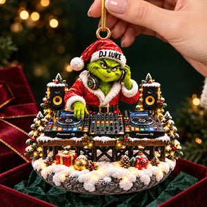 DJ Christmas Ornament - Personalized Gifts For Christmas 08nadt131026-Homacus