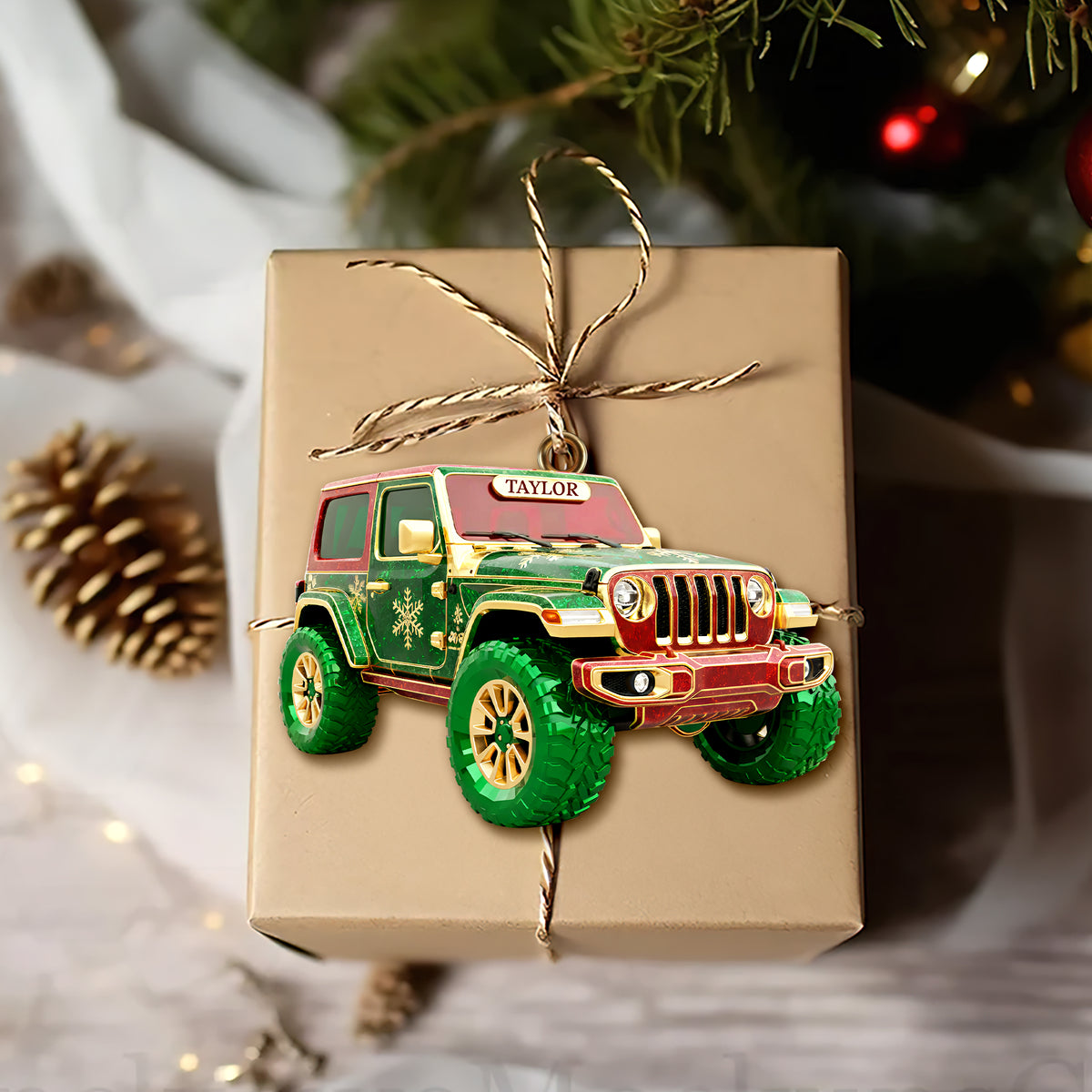 Jolly Off-road Christmas Ornament Personalized Gifts For Off-road Lovers 02qhlu161025-Homacus