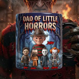 Dad Of Little Horrors Magic Mug - Personalized Gifts For Dad 02NALU050526-Homacus