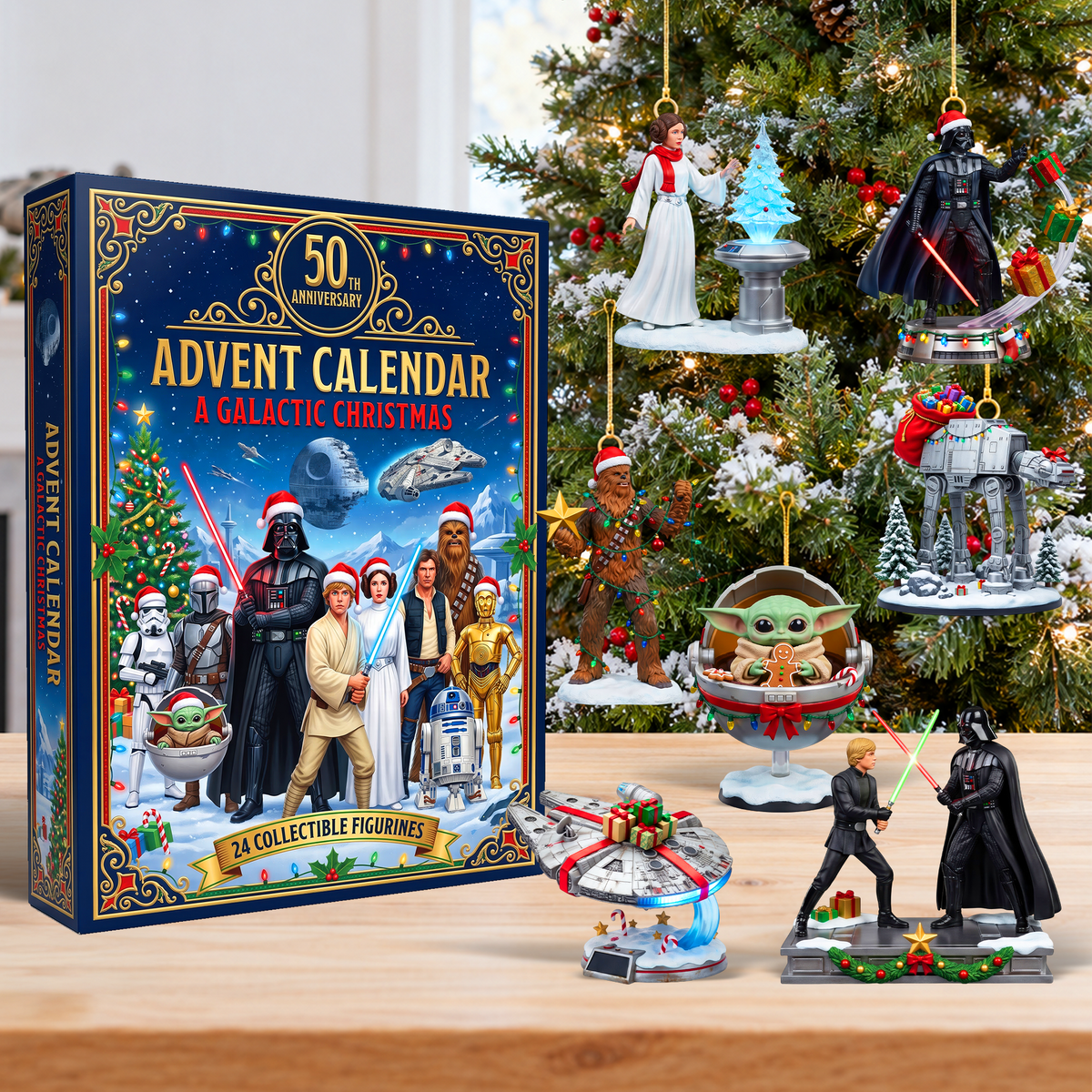 Galactic Christmas Advent Calendar Blind Box - Personalized Christmas Gifts 01tyqn101026-Homacus