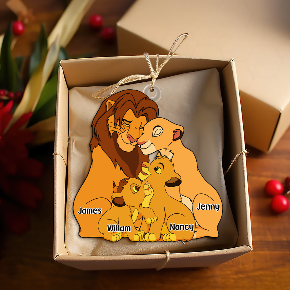 Personalized Gifts For Family Christmas Ornament 05ACPU111124-Homacus