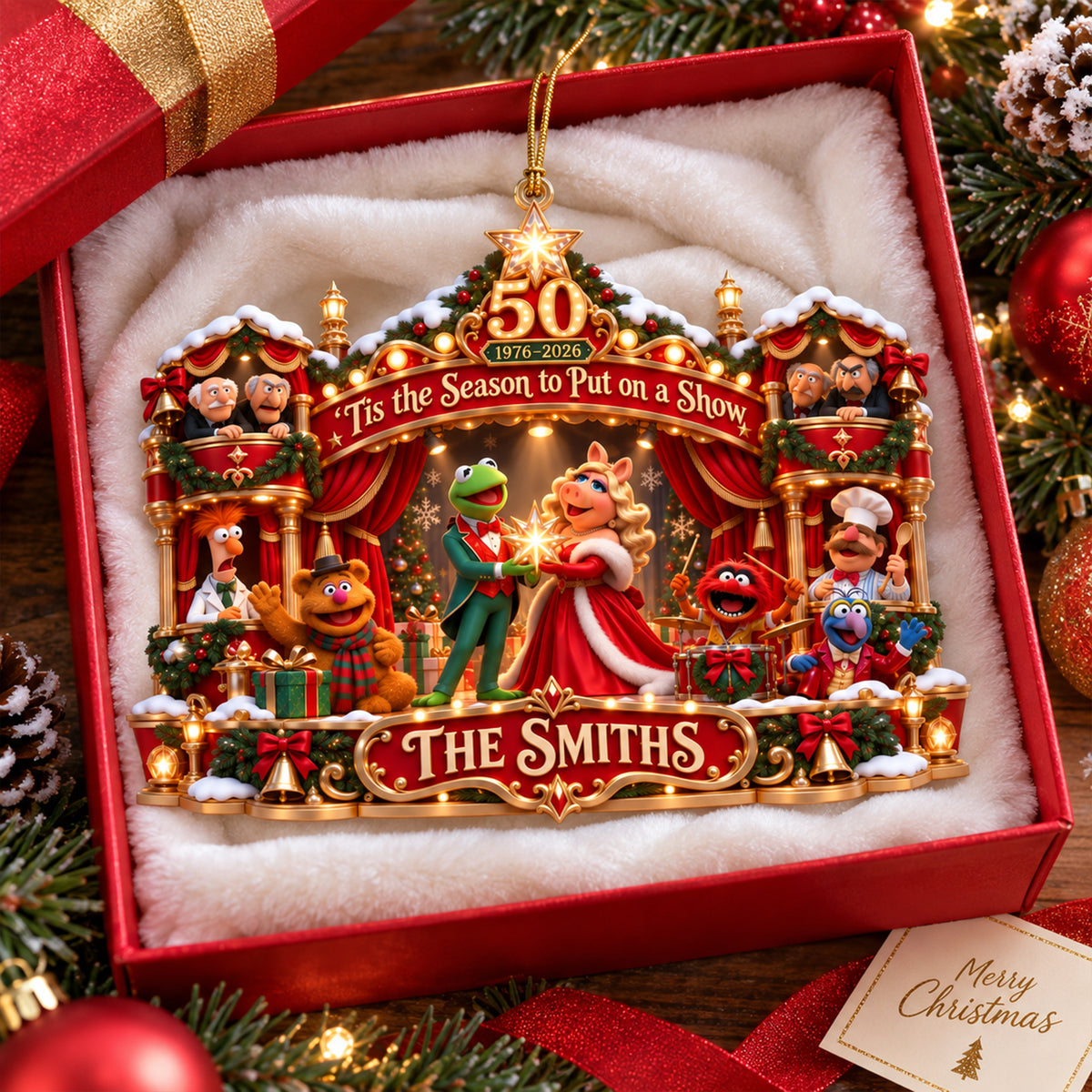50 Years of Timeless Entertainment Ornament - Personalized Christmas Gift 02HAQN120926-Homacus