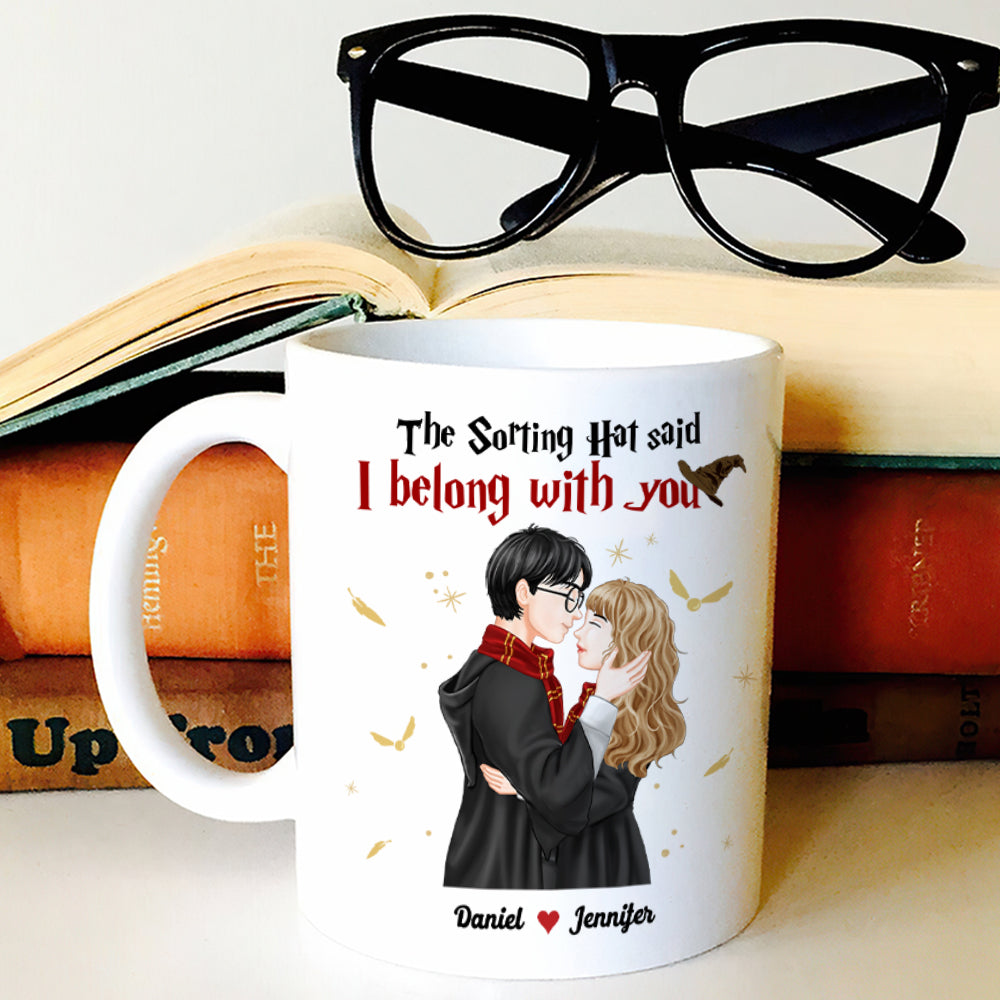 Personalized Gifts For Couple Coffee Mug I Belong With You 05HUHN030224PA-Homacus