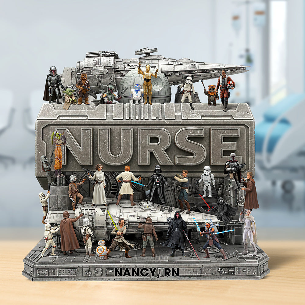 Best Nurse In The Galaxy Acrylic Plaque - Personalized Gifts For Nurse 04qhqn260525-Homacus