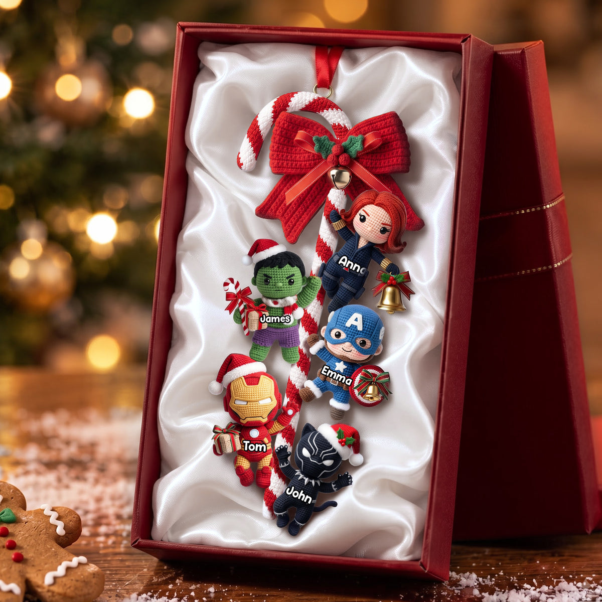 Action Squad Crew Acrylic Ornament - Personalized Gifts For Christmas 02PALU280926
