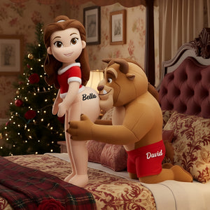 Sweet Couple Pillow Personalized Gifts For Couple 06OHLU141125-Homacus