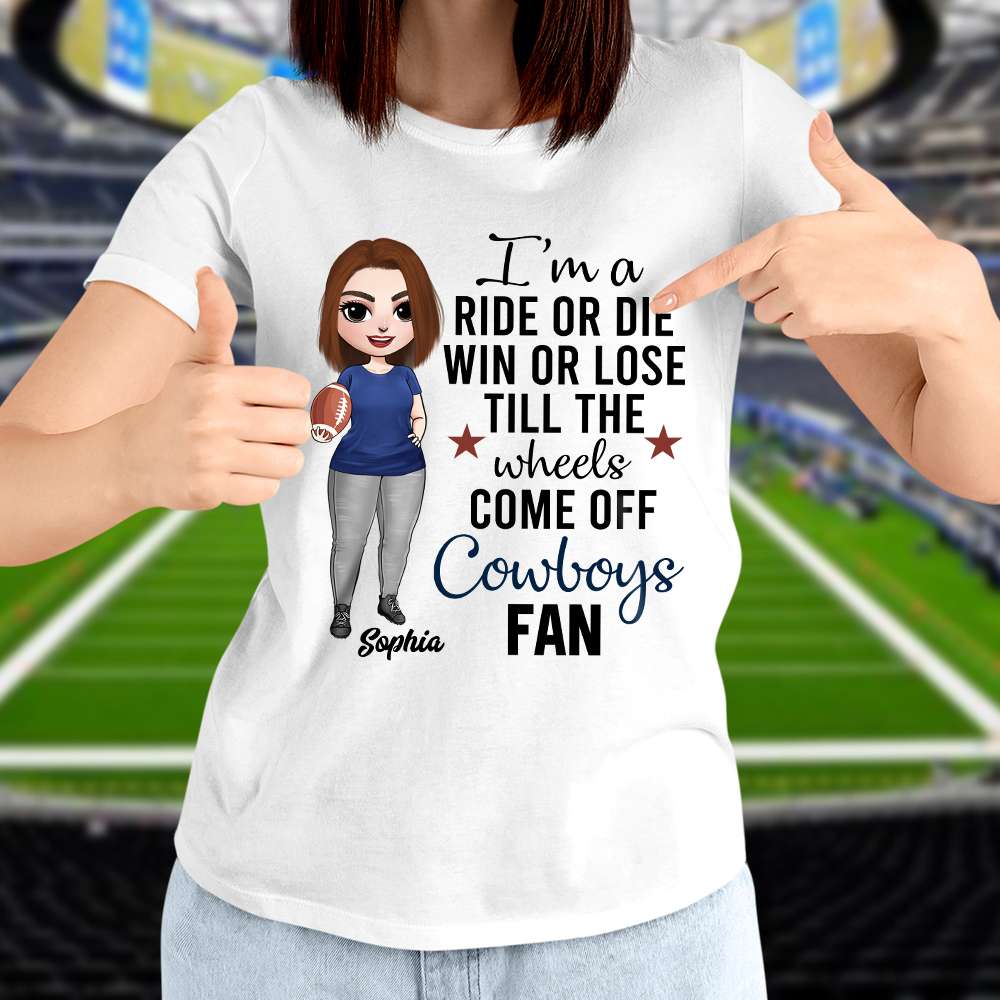 Custom Team Logo Gifts For Football Fan Shirt 06qhqn020123 Football Girl-Homacus