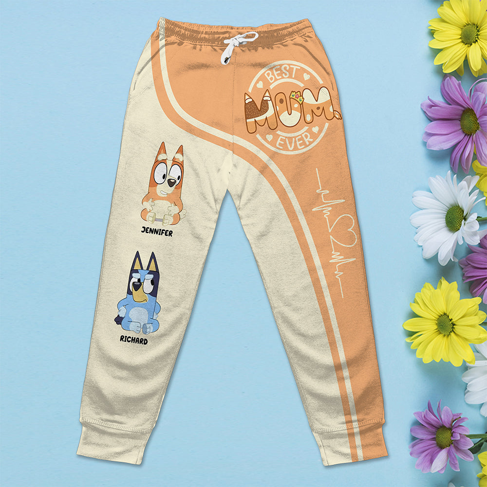 Personalized Gifts For Mom Sweatpants 02ohqn050325 Best Mum Ever-Homacus