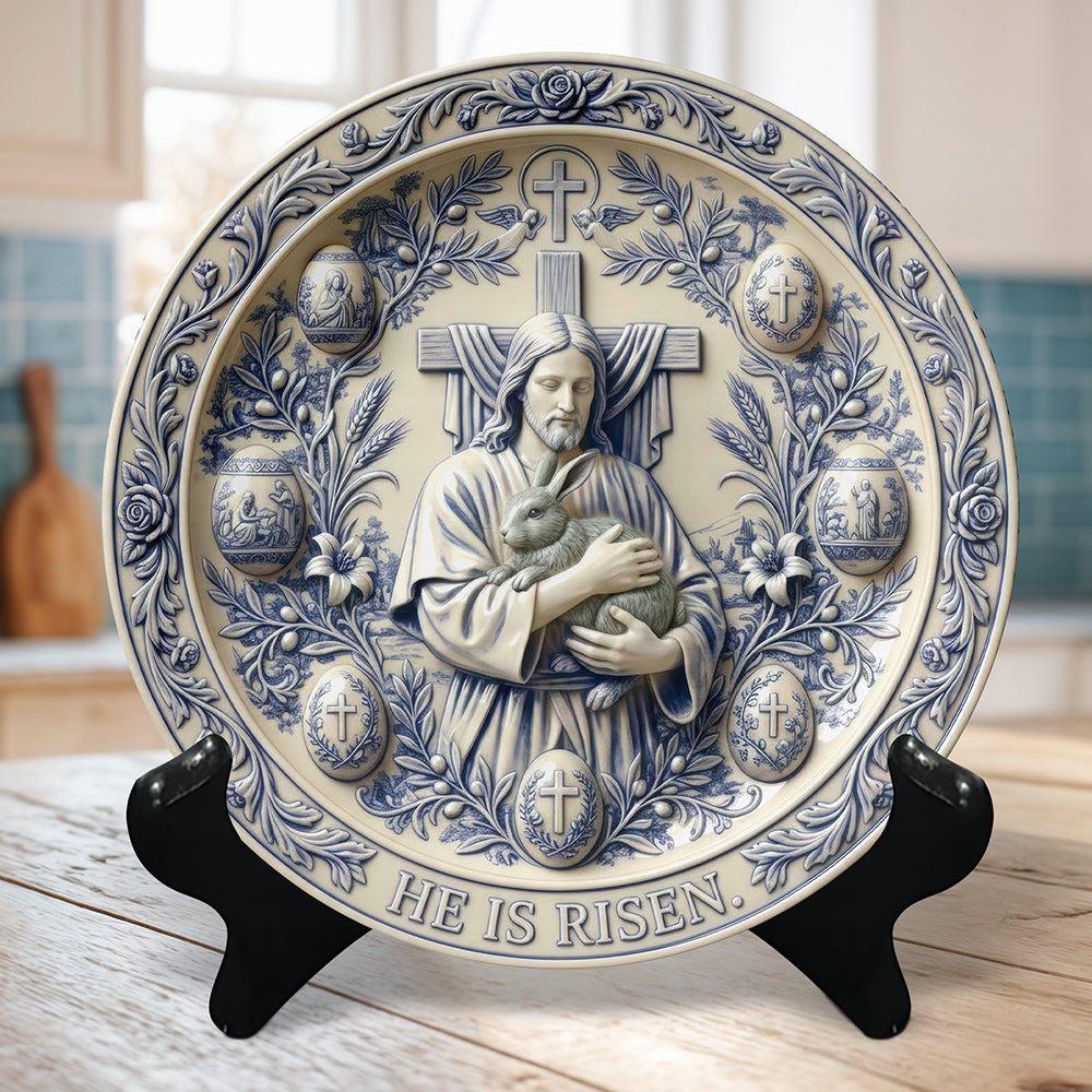Faith Ceramic Plate Gifts For Christian 04PAQN130126-Homacus