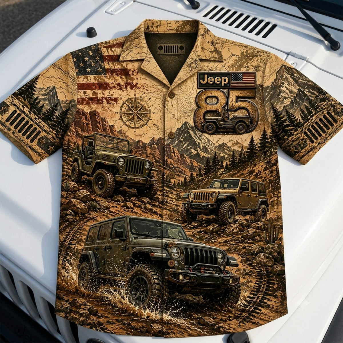 85th Anniversary Off-Road Hawaiian Shirt - Personalized Gift For Off-Road Lovers 04nalu090626
