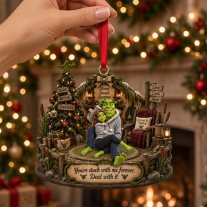 Sweet Swamp Christmas Ornament - Personalized Gifts For Couple 05totn250926-Homacus