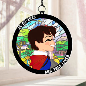 Personalized Christmas Gifts For Matching Couple Suncatcher Ornament 04natn270824-Homacus