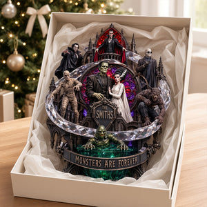 Timeless Monsters Acrylic Plaque - Personalized Christmas Gifts 04HADT010926