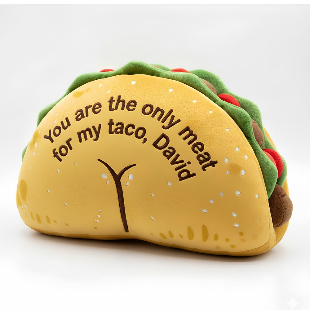 Cheeky Taco Pillow - Personalized Gifts For Couple 02TOTN091225-Homacus