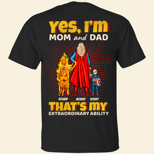 Power Mom Shirt Personalized Gifts For Mom 04TODT110425PA-Homacus