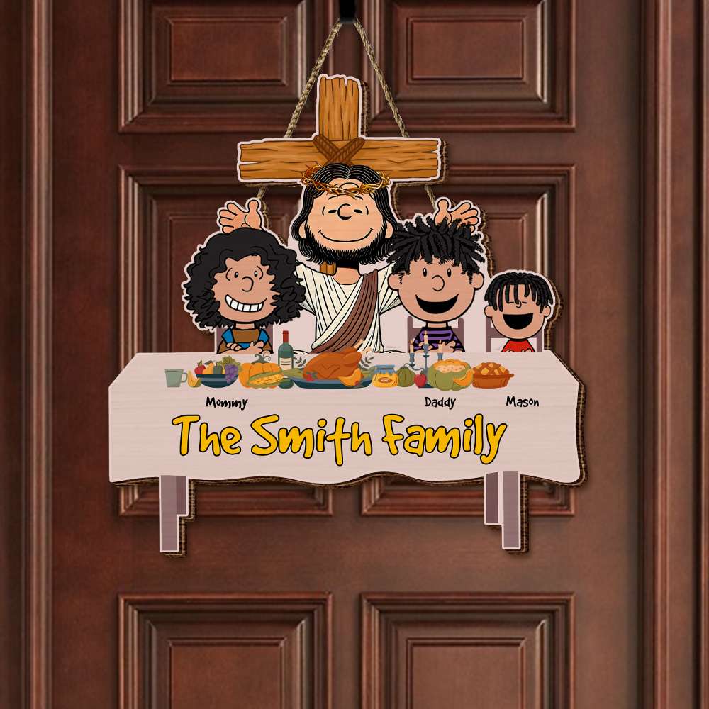 Personalized Gifts For Family Wood Sign 01OHMH090125HH-Homacus