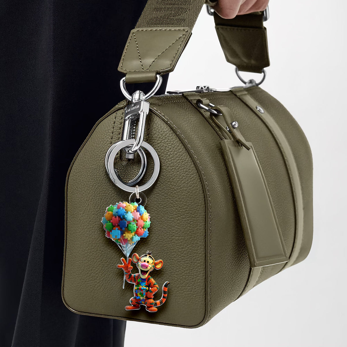 Autism Kid Keychain - Gift For Autism Awareness 03QHLU250325-Homacus