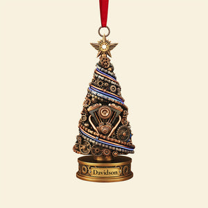 Personalized Gifts For Mechanic Christmas Ornament 03tota250925-Homacus
