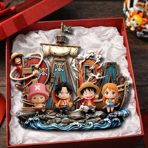 Adventure Crew Dad Acrylic Plaque - Personalized Gifts For Dad 01PALU030326-Homacus