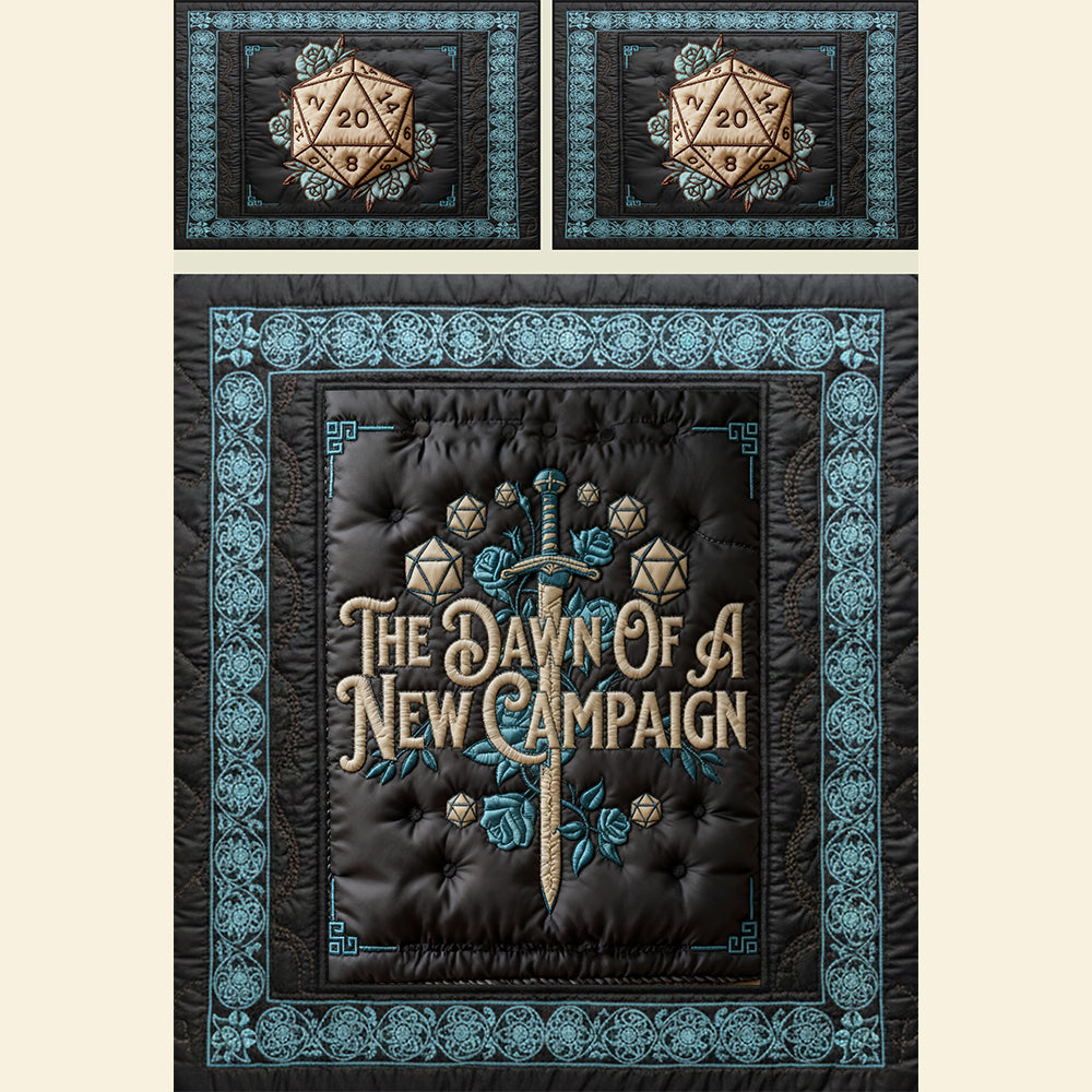 Fantasy Vintage Aesthetics Newlywed Couple Quilt Bed Set, Personalized Gifts For Game Couple 07qhtn191125-Homacus