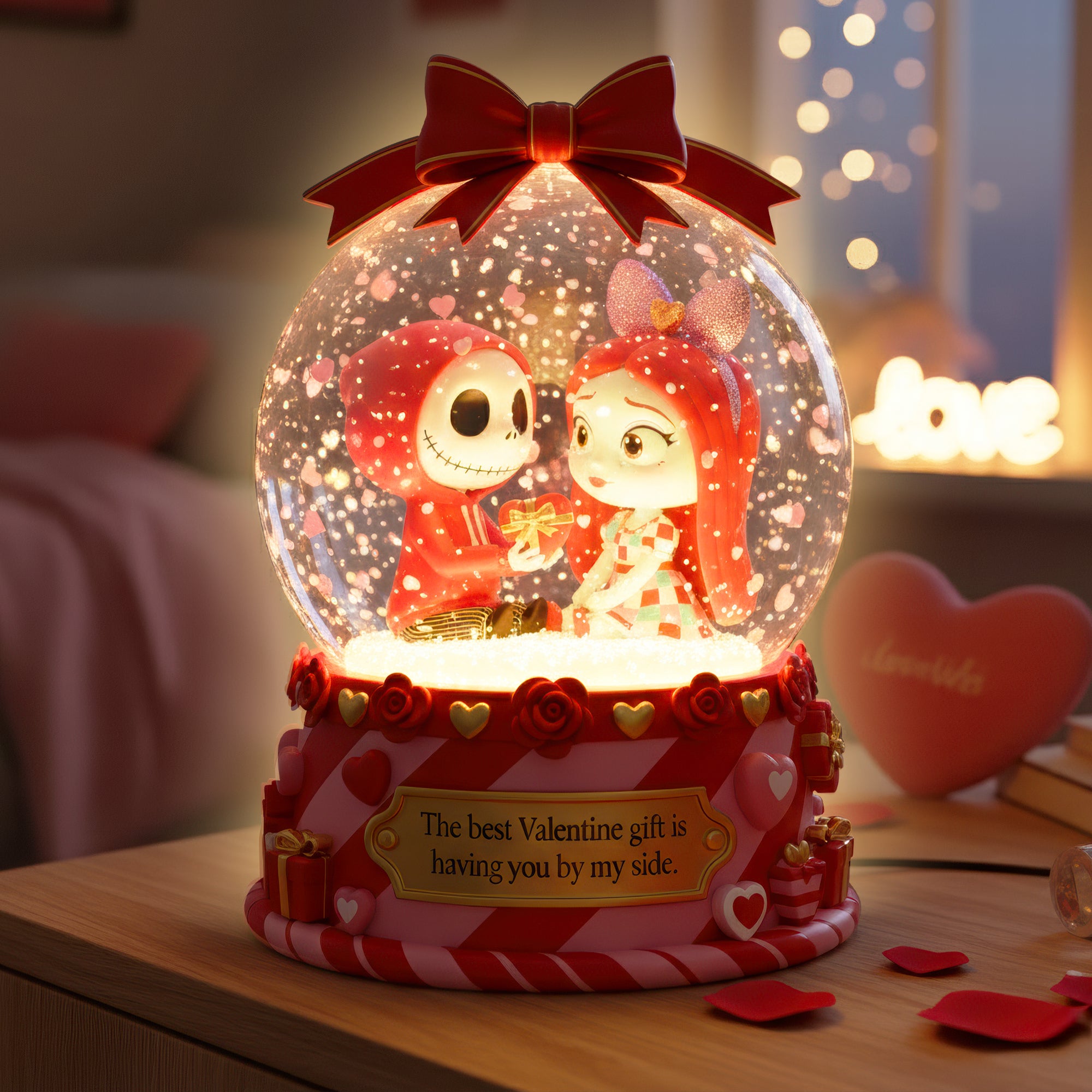 Lovely Couple Acrylic Light Box - Personalized Gifts For Couples 03PGQN241125-Homacus