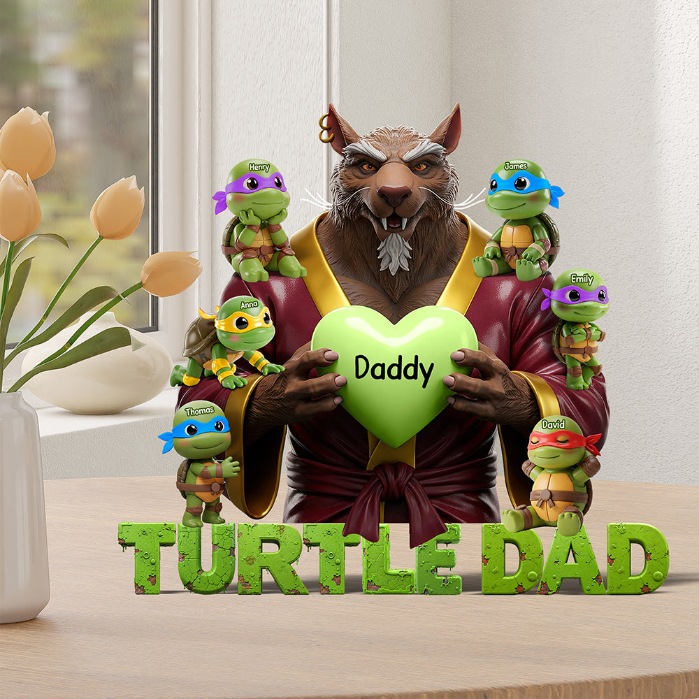 Master Dad Acrylic Plaque Personalized Gifts For Dad 01OHQN200525-Homacus