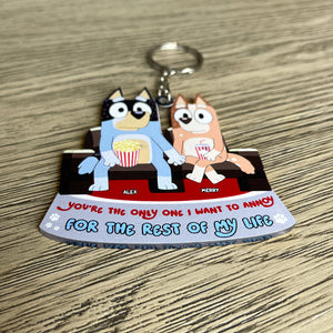 Personalized Gifts For Couple Keychain 04OHMH070624-Homacus