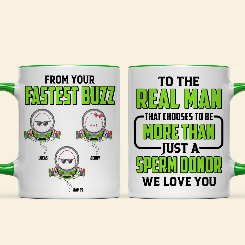 Funny Sperm Dad Accent Mug - Personalized Gifts For Dad 02PJTN190525-Homacus