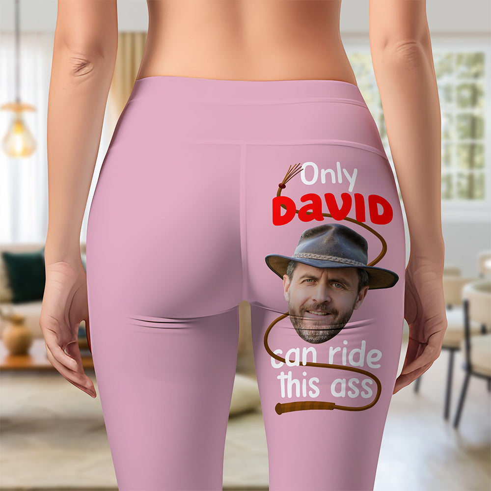 Funny Couple Leggings - Custom Photo Gifts For Her 01naqn300625-Homacus