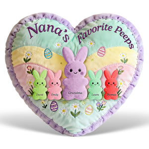 Grandma Peep Easter Custom Shape Pillow - Personalized Gifts For Grandma 05naqn300126-Homacus